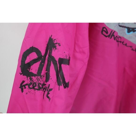 Elho jacket vintage Magenta Pink retro freestyle 90s size L - Picture 10 of 14
